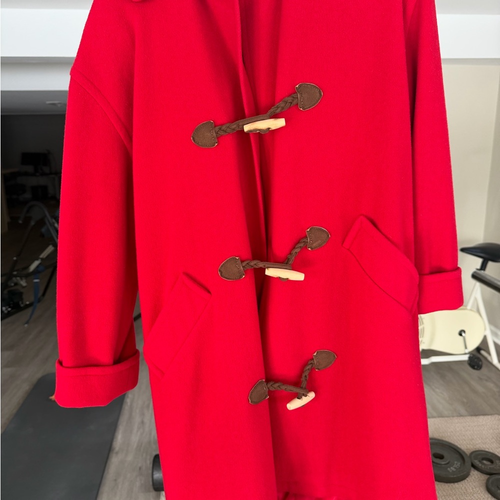 Talbots woman’s wool jacket red Sz 6